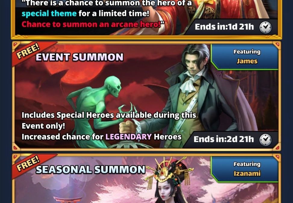 MythWars Summons: Live Tomorrow